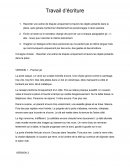 Travail d'écriture : Raconter une scène de dispute uniquement à travers les objets présents dans la pièce Travail d'écriture : Raconter une scène de dispute uniquement à travers les objets présents dans la pièce