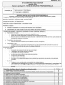 E7 : fiche de situation professionelle - Chocolaterie Cochet
