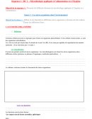 Microbiologie appliquée à l’alimentation et à l’hygiène Microbiologie appliquée à l’alimentation et à l’hygiène