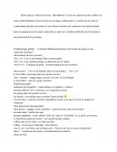 Analyse linéaire de Ma bohème