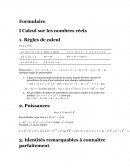 Le formulaire Le formulaire