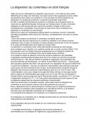La dispersion du contentieux en droit