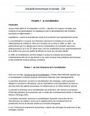 Actualité économique et sociale