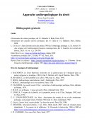 UEO - approche nathropologique du droit