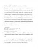 Analyse linéaire, Lettre XXXIV, Lettres d’une Péruvienne, Françoise de Graffigny Analyse linéaire, Lettre XXXIV, Lettres d’une Péruvienne, Françoise de Graffigny
